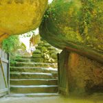 Entrada al convento o poÌrtico de los penÌƒascos